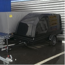 Крышка для прицепа МЗСА 817717 черная Крышка для прицепа МЗСА 817717 черная