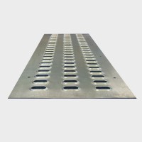 Лист с просечкой для гусеницы снегохода CA-09 