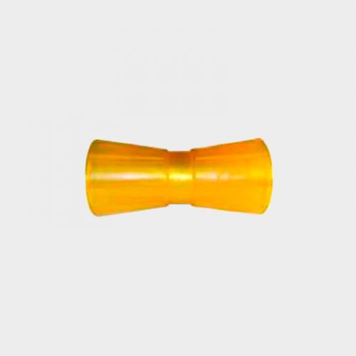 Ролик килевой  L=195 мм D=89/61/17 мм PVC желтый 6X1064.004