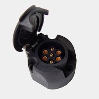 Розетка пластиковая 7-ми контактная TBS-0003 Розетка пластиковая 7-ми контактная TBS-0003