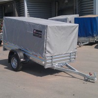 Тент с каркасом к прицепу МЗСА 817701 817730 серый Тент с каркасом к прицепу МЗСА 817701 817730 серый