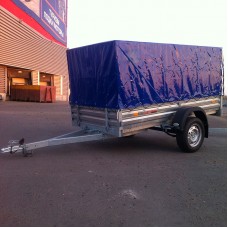 Тент с каркасом к прицепу МЗСА 817701 817730 - ТК01/30 синий Тент с каркасом к прицепу МЗСА 817701 817730 - ТК01/30 синий