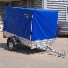 Тент с каркасом к прицепу МЗСА 817702 синий