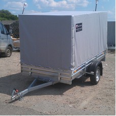 Тент с каркасом к прицепу МЗСА 817703 серый