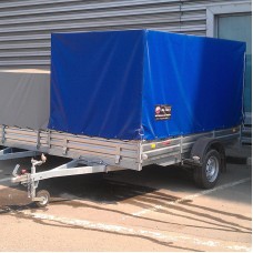 Тент с каркасом к прицепу МЗСА 817703 синий