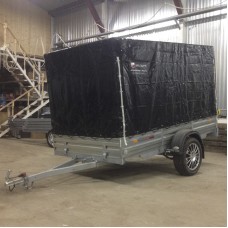 Тент с каркасом к прицепу МЗСА 817703 черный