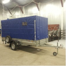 Тент с каркасом к прицепу МЗСА 817711 h=1500 мм ТК11 синий