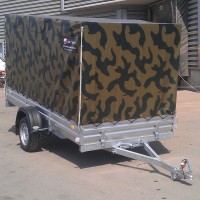 Тент с каркасом к прицепу МЗСА 817711 h=1500 мм ТК11 камуфляж