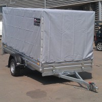 Тент с каркасом к прицепу МЗСА 817717 817732 h=1500 мм ТК17/32 серый Тент с каркасом к прицепу МЗСА 817717 817732 h=1500 мм ТК17/32 серый