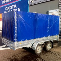 Тент с каркасом к прицепу МЗСА 817712 817731 h=1500 мм ТК12/31 синий Тент с каркасом к прицепу МЗСА 817712 817731 h=1500 мм ТК12/31 синий
