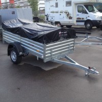 Тент с каркасом к прицепу МЗСА 817701 817730 (Накидка) h=600 мм