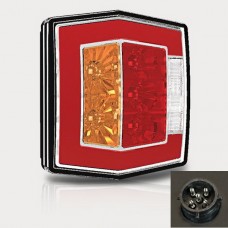 Фонарь задний светодиодный FT-122Tb байонет (с подсветкой номера) Фонарь задний светодиодный FT-122Tb байонет (с подсветкой номера)