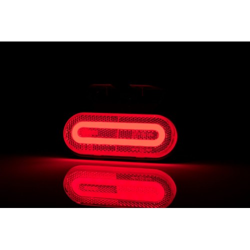 Фонарь габаритный FT-072 C LED - красный