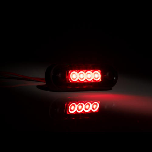 Фонарь габаритный FT-073 C LED DARK - красный