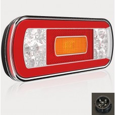 Фонарь задний FT-130 PM NT (с противотуманным светом, без подсветки номера) Bajonet