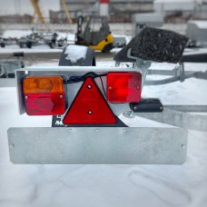 Фонарь задний с кронштейном МЗСА левый съемный