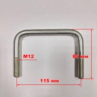 Стремянка крепления стойки к раме МЗСА 81771G, 81773G (011, 021), L 6022-1.13  исп.211, L 6522-1.16  исп.201, L 6522-2.16  исп.401, L 7022-2.25  исп.601