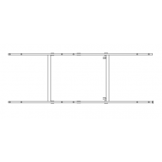Опора (подрамник) прицепа МЗСА 817705 Опора (подрамник) прицепа МЗСА 817705