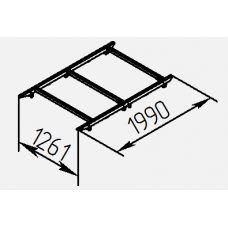 Опора (подрамник) прицепа МЗСА 817733 Опора (подрамник) прицепа МЗСА 817733