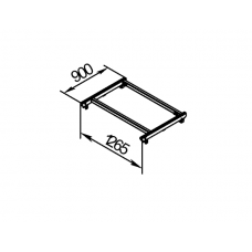 Опора для крепления подвески прицепа МЗСА 817704 Опора для крепления подвески прицепа МЗСА 817704