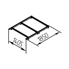 Опора (подрамник) прицепа МЗСА 817731.022, 817735.022 Опора (подрамник) прицепа МЗСА 817731.022, 817735.022