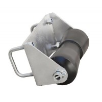 Ролик килевой с кронштейном 60*40