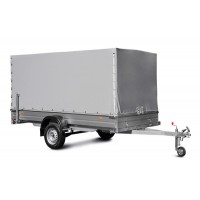 Тент для прицепа МЗСА 817717 высокий (Алюминиевый борт)