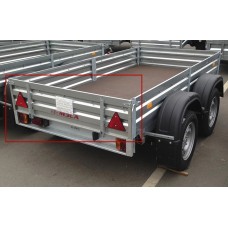 Борт задний для прицепа МЗСА 817702.001-05 (03.001-05, 12.001-05, 17.001-05, 31.001-05, 32.001-05, 35.001-05)