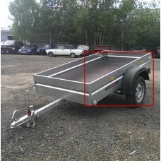 Борт боковой для прицепа МЗСА 817700.002 (Лист левого борта без комплектующих)