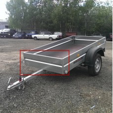 Борт передний для прицепа МЗСА 817700.002 (Лист переднего борта без комплектующих) Борт передний для прицепа МЗСА 817700.002 (Лист переднего борта без комплектующих)