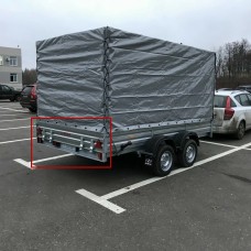 Борт задний для прицепа МЗСА 817718.012 (817736.012; 831134.111) без бобышек Борт задний для прицепа МЗСА 817718.012 (817736.012; 831134.111) без бобышек