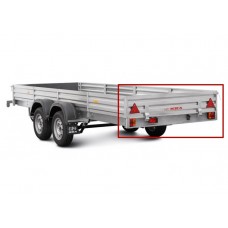 Борт задний для прицепа МЗСА 817735.012 (без бобышек) Борт задний для прицепа МЗСА 817735.012 (без бобышек)