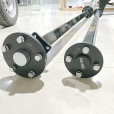 Ось для прицепа: длина 1575 мм, нагрузка 750 кг, рессорная