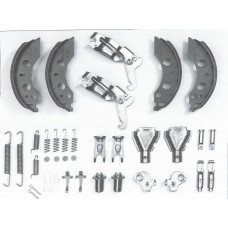 Набор колодок расширенный для тормоза 1637 на ось 750 кг Набор колодок расширенный для тормоза 1637 на ось 750 кг